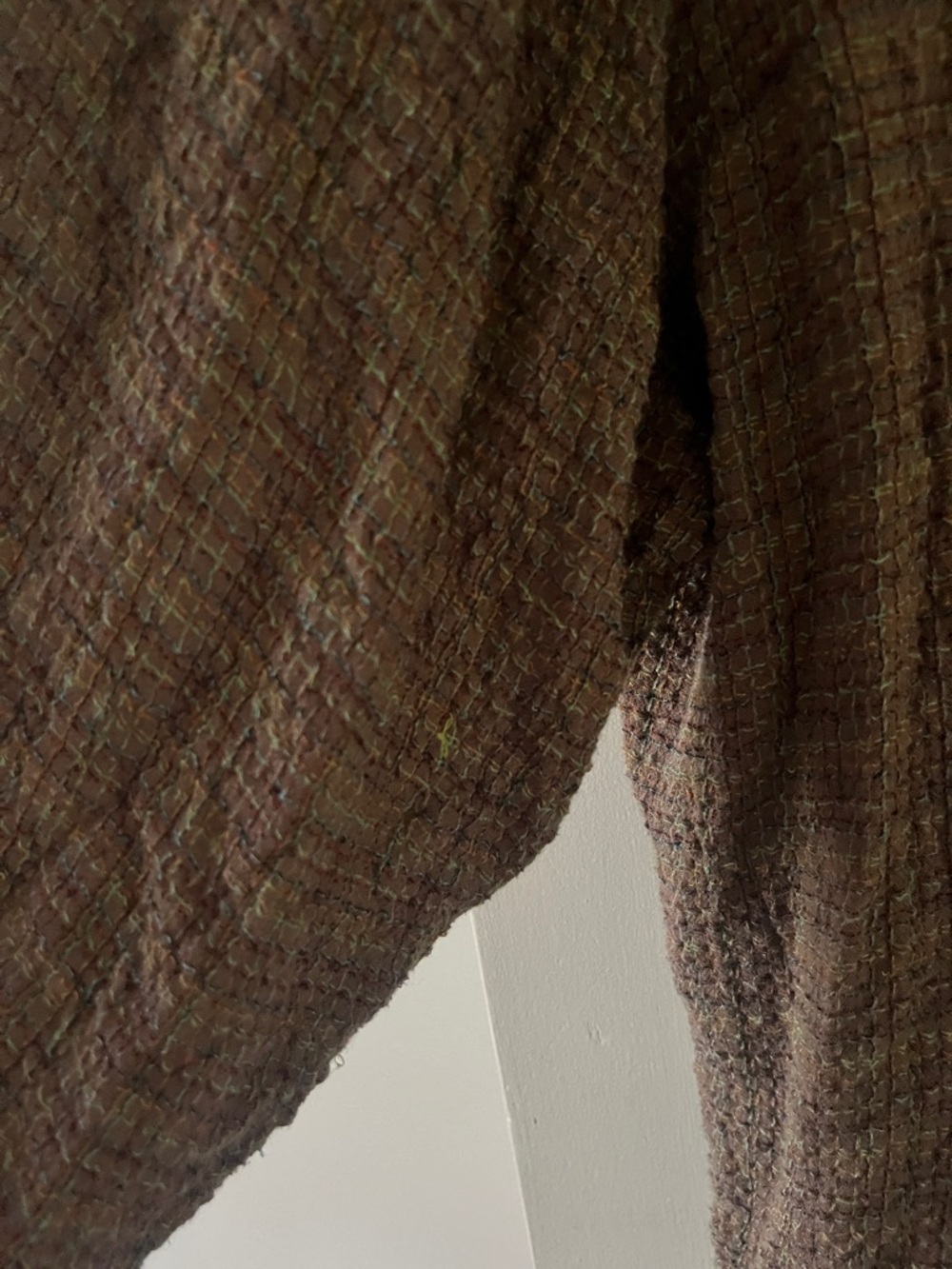Habitat Dark Brown Textured Button-Down Jacket - Picture 5 of 7